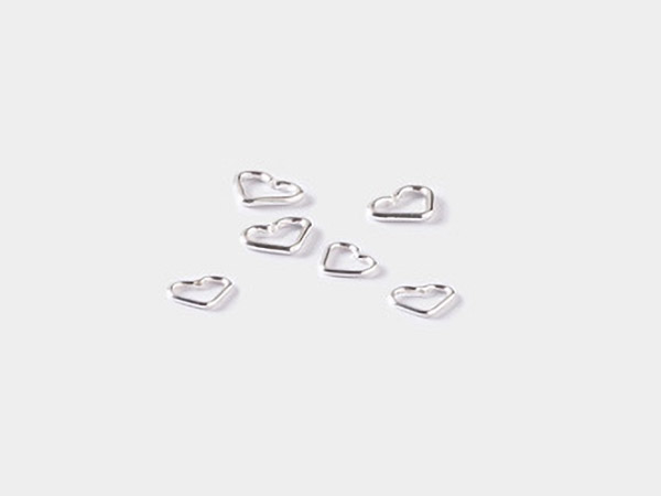 Heart Jump Rings